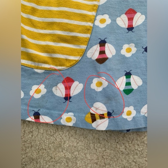 Mini Boden Size 4-5 Bee Tunic - Picture 7 of 8